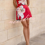 Seraphina  Lily Strapless Mini Dress