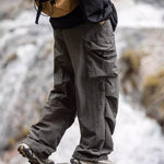 KZZ Men's Stylish Loose-Fit Cargo Pants
