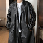 Mid-length Over-the-knee Windbreaker Jacket