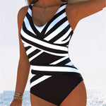 Florence | Striped One-Piece Swimsuit