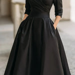 Karen | Elegant Satin Dress