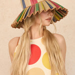 Stylish Foldable Sun-protective Woven Casual Straw Hat