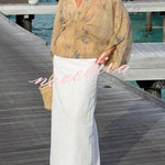 Bohemian Style Ibiza Embroidered Wide-sleeved Shirt