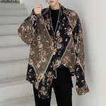 Vintage Long Sleeve Floral Shirt