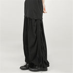 Japanese Style Pleated Casual Loose Long Wide-leg Pants