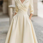 Karen | Elegant Satin Dress