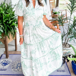 Brooke Thompson | Classic Toile Maxi Dress For Women