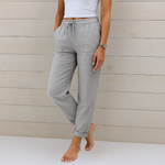 Anna | Premium Breathable Linen Stretch Trousers