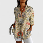 Katarine™ | Elegant Floral Blouse