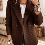 CARLA™ - ELEGANT COZY KNIT SLEEVE BLAZER
