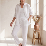 Noor™ | Long Sleeve Shirt Tapered Pants Set