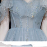 Georgia Mitchell | Sparkle Tulle Maxi Evening Dress For Women