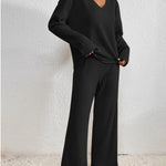 Charlotte Bennett | Ribbed Knit Lounge Set For Women