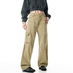 American Retro Overalls Loose Wide-leg Trousers