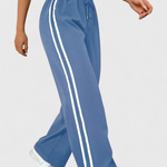 Alanys Side-Detail Flared Sport Pants