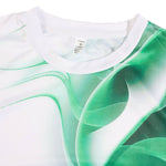 KZZ Stylish Regular-Fit Crew-Neck T-Shirt and Drawstring Pocket Shorts