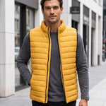 KZZ Men's Autumn/Winter Casual Sleeveless Vest