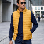 KZZ Men's Autumn/Winter Casual Sleeveless Vest