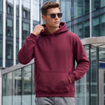 KZZ Men's Sequin Pullover Hoodie