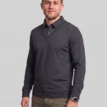 KZZ Men's Comfortable Faux-Layer Knit Top