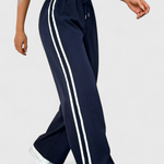 Alanys Side-Detail Flared Sport Pants