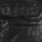 KZZ Men's loose-fit short-sleeve shirt with a front zip