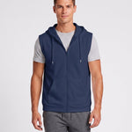 KZZ Vintage-style hooded vest