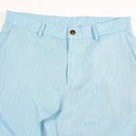 KZZ British-style striped double-breasted blazer and trousers