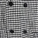 KZZ Houndstooth double-breasted blazer