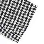 KZZ Houndstooth double-breasted blazer
