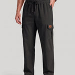 KZZ Men's Drawstring Cargo Pants
