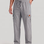 KZZ Men's Drawstring Cargo Pants