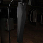 Italian Casual High Waist Retro Straight Suit Trousers
