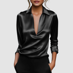 Astrid | Elegant Satin Blouse