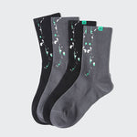 Splashed Ink Graffiti Luminous Tube Socks