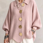 Isadora | Oversized Collared Cardigan