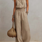 Valeria | Elegant Jumpsuit with Halter Neck