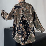Vintage Long Sleeve Floral Shirt