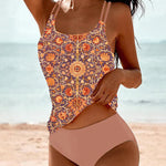 Georgia | Flower Print Tankini