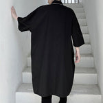 Large Pocket Loose Mid Length Shirt