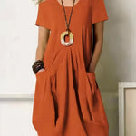 Oriane | Fluid Casual Maxi Dress-