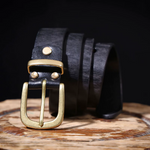 Harlan Full-Grain Leather Belt