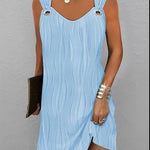 Jade Harris | Ribbed Wrap Mini Dress For Women