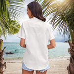 Short Sleeve Blouses Lightweight Loose Top - Zeagoo (Us Only)