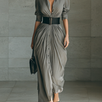 Zahara™ | Long Pleated Dress