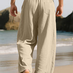 KZZ Men's Retro Summer Casual Trousers