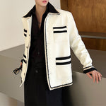Single Breasted Square Neck Jacket