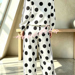 Napoleon Colorblock Polka Dot Zipper High Neck Chinese Style Buttons Pocket Sporty Jacket
