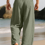 KZZ Men's Retro Summer Casual Trousers