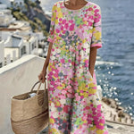 Eleonor | Floral midi dress